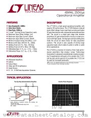 LT1220 datasheet pdf Linear Technology
