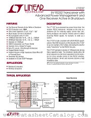 LT1237 datasheet pdf Linear Technology