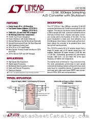 LTC1278 datasheet pdf Linear Technology