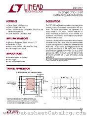 LTC1287 datasheet pdf Linear Technology