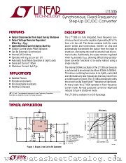LT1306 datasheet pdf Linear Technology