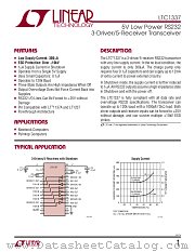 LTC1337 datasheet pdf Linear Technology