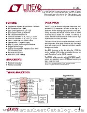 LT1341 datasheet pdf Linear Technology