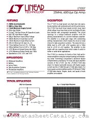 LT1357 datasheet pdf Linear Technology