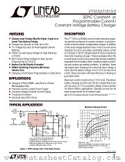 LT1513 datasheet pdf Linear Technology