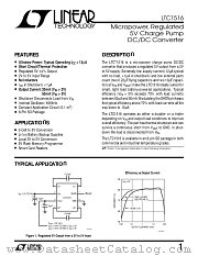 LTC1516 datasheet pdf Linear Technology