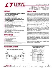 LTC1518 datasheet pdf Linear Technology