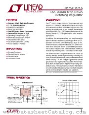 LT1576 datasheet pdf Linear Technology