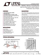 LT1632 datasheet pdf Linear Technology