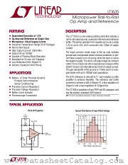 LT1635 datasheet pdf Linear Technology