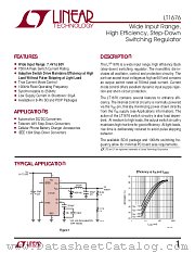 LT1676 datasheet pdf Linear Technology