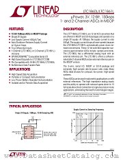 LTC1860L datasheet pdf Linear Technology