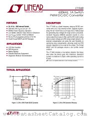 LT1949 datasheet pdf Linear Technology