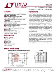 LTC3402 datasheet pdf Linear Technology
