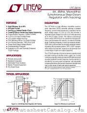 LTC3416 datasheet pdf Linear Technology