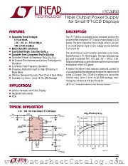 LTC3450 datasheet pdf Linear Technology