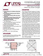 LTC4055 datasheet pdf Linear Technology