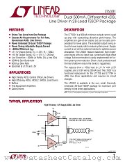 LT6301 datasheet pdf Linear Technology