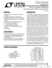 LT6600-2.5 datasheet pdf Linear Technology