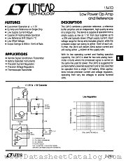 LM10 datasheet pdf Linear Technology