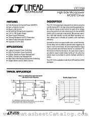 LTC1154 datasheet pdf Linear Technology