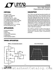 LT1225 datasheet pdf Linear Technology