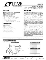 LTC1250 datasheet pdf Linear Technology