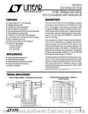 LTC1273 datasheet pdf Linear Technology