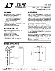 LTC1283 datasheet pdf Linear Technology