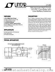 LT1305 datasheet pdf Linear Technology