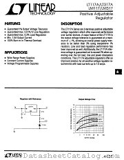 LM117 datasheet pdf Linear Technology