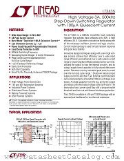 LT3435 datasheet pdf Linear Technology