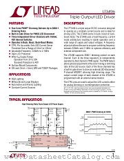 LT3496 datasheet pdf Linear Technology