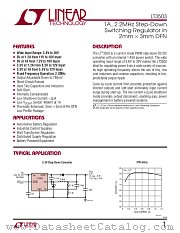 LT3503 datasheet pdf Linear Technology