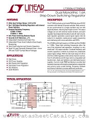 LT3506A datasheet pdf Linear Technology