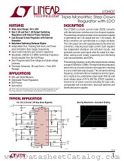 LT3507 datasheet pdf Linear Technology