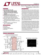 LT3507A datasheet pdf Linear Technology