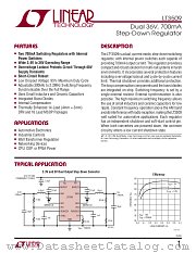 LT3509 datasheet pdf Linear Technology