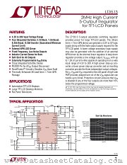 LT3513 datasheet pdf Linear Technology