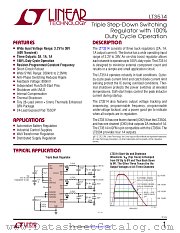 LT3514 datasheet pdf Linear Technology