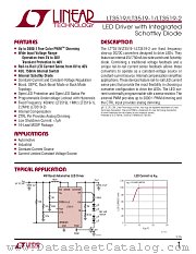 LT3519 datasheet pdf Linear Technology