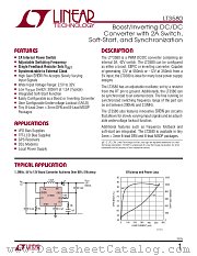 LT3580 datasheet pdf Linear Technology