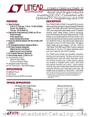 LT3582 datasheet pdf Linear Technology