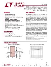 LT3592 datasheet pdf Linear Technology