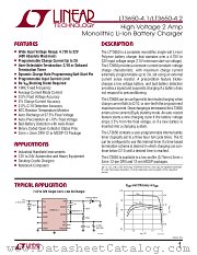LT3650-4.1 datasheet pdf Linear Technology
