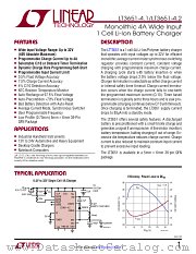 LT3651-4.1 datasheet pdf Linear Technology