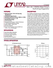 LT3684 datasheet pdf Linear Technology