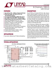 LT3760 datasheet pdf Linear Technology