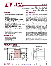 LT3980 datasheet pdf Linear Technology
