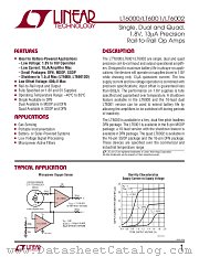 LT6002 datasheet pdf Linear Technology